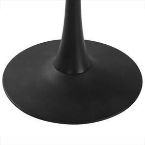 AVENBERG ORBIS Étkezőasztal - Ø80, fekete