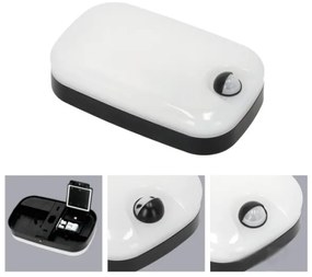 LED kültéri fali lámpa szenzorral BAVANO LED/15W/230V 3000/4000/5700K IP54