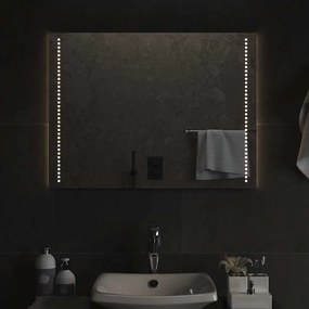 LED-es fürdőszobatükör 80x60 cm