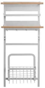 MK FLORIA MKF-21MG02W - Mágneses rendszerező 67,5x31 cm fehér