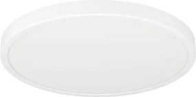 Eglo 901726 -LED RGBW dimmelhető fürdőszobai mennyezeti lámpa FUEVA-Z LED/17,5W/230V 38,9cm IP44 fehér