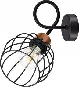 Fali Lámpa E27 fali fix loft vezeték Gömb