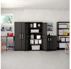 Keter Kétajtós Detroit XL osztott műanyag szekrény