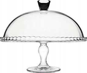 Patera Üveg Lábas Lámpabúra szett 32 cm Sütemény Sajt Kenyér Kerek