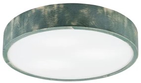 Brilagi - PINO mennyezeti lámpa, 3 x E27/15 W/230 V, fenyő/zöld, átm. 47,5 cm