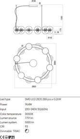 Függeszték Fekete SINCLAIR REDO 01-3310