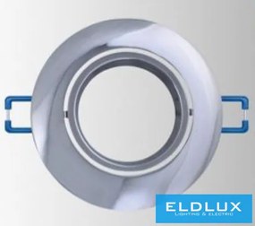 UNIVERSO Süllyesztett spot lámpatest 1xMR16 ezüst ∅90x20mm/∅75mm