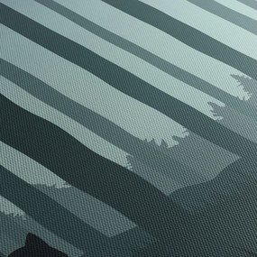 Kép - Szarvas farkassal a sziklák között (90x60 cm)
