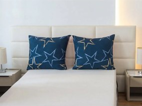 Mikroflanel párnahuzat STARMISS 40x50 cm, sötétkék