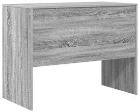 Íróasztal Szürke sonoma MDF, Furnér 100 x 50 x 76 cm Tartós
