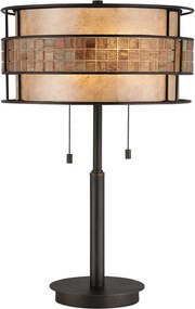 Quoizel LAGUNA QZ-LAGUNA-TL Asztali lámpa 2x60W/E27