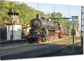 Festmények 100x70 Gőzmozdony Ty1-76