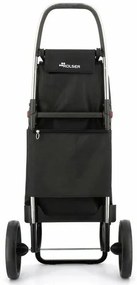 Rolser I-Max Tweed 2 Logic RSG bevásárlótáskakerekeken, fekete