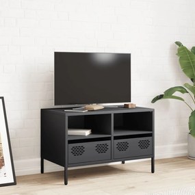 antracitszürke hidegen hengerelt acél TV-szekrény 68x39x43,5 cm