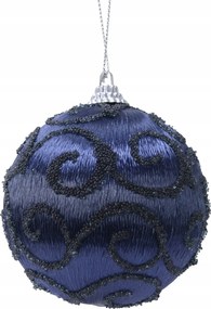 Hungarocell karácsonyfadísz gránát/szatén 8cm