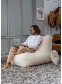 Narancssárga babzsákfotel Tube – SLOWDOWN