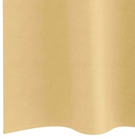 Függönyök függönyökkel 2 pcs Bézs 175x140cm Poliészter