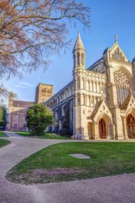 Poszter 40x60cm St Albance székesegyház, Assaf Frank