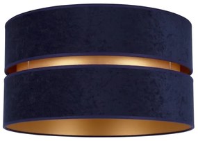 Duolla - Mennyezeti lámpa DUO 1xE27/15W/230V átm. 40 cm kék/arany