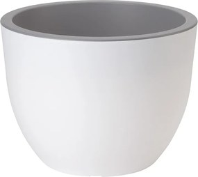 Kerek kétszínű virágtartó Muna 35 Virágtartó átm.35cm