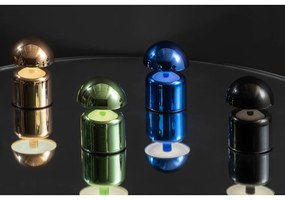 Világoszöld LED asztali lámpa fém búrával (magasság 14 cm) Impetu – Leitmotiv