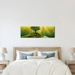 Kép - anyaország (órával) (90x30 cm)