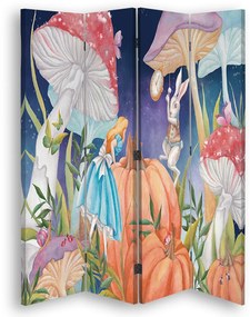 Gario Paraván Kis Alice Csodaországban éjjel Méret: 145 x 170 cm, Kivitelezés: Klasszikus paraván