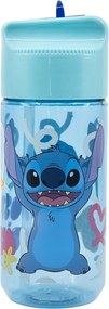 Disney Lilo és Stitch Palms Hydro műanyag szívószálas kulacs 430 ml