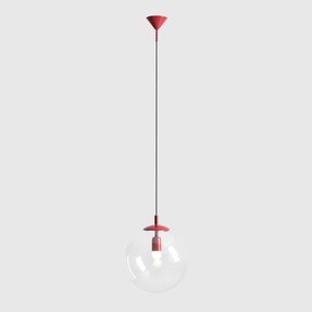 ALDEX 562G15 GLOBE Modern Függesztett Lámpa Piros E27 IP20
