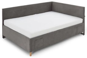 Antracitszürke gyerekágy 120x200 cm Cool – Meise Möbel