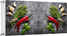 Mágneses Radiátorszőnyeg 120x60 Fűszerek Fotótapéta