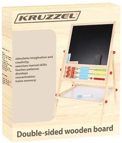 Kruzzel 22472 kétoldalas fa tábla