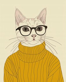 Poszter 40x50cm IntellektuĂĄlis