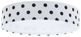 GALAXY KIDS LED/24W/230V pontozott fehér-fekete dimmelhető lámpa + DO