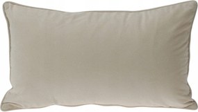 Dekorációs Párna klasszikus sima 30x50 Bézs