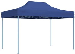 vidaXL kék acél összecsukható rendezvénysátor 3 x 4 m