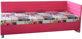 Egyszemélyes ágy (dívány) 90 cm Emil 2 (habszivacs matraccal) (J). 774242
