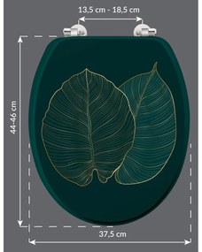 WC-ülőke 37,5 x 47 Jade – douceur d'intérieur