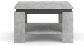 OLAF dohányzóasztal szürke beton/antracit