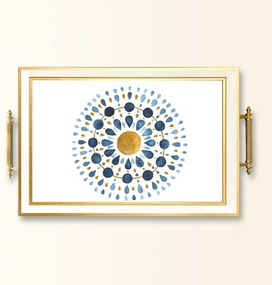 Üveg tálca, 38×24 cm – TPB9801