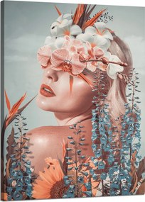 Vászonkép Nő Természet Szépség Természet 50x70 cm