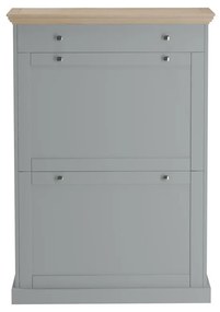 Szürke billenő ajtós cipőtartó Binz – Støraa