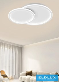 UNIVERSO mennyezeti lámpa 45w 3600lm CCT 500×400×50mm IP20 fehér