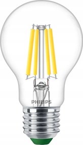 Led izzó Philips Master 2.3W E27 485lm 4000K A60 átlátszó, izzószálas kivitel