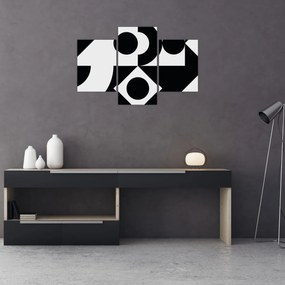 Kép - Geometriai absztrakció N⁰1 (90x60 cm)