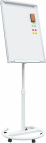 vidaXL Mágneses fehértábla Szürke és Fehér 62 x 62,5 x 197 cm EPS