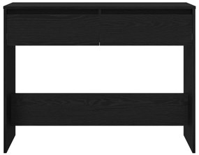 Fekete Tölgy Konzolasztal - 100x35x76.5 cm - Mérnöki Fa