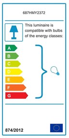 Barna asztali lámpa (magasság 40 cm) Alev – Opviq lights