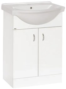 Multi Pro Fürdőszobaszekrény mosdóval 61x50 cm fehér PRO60SOKL