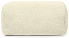 Krémszínű buklé babzsákfotel Plus 100 Lounge – SLOWDOWN